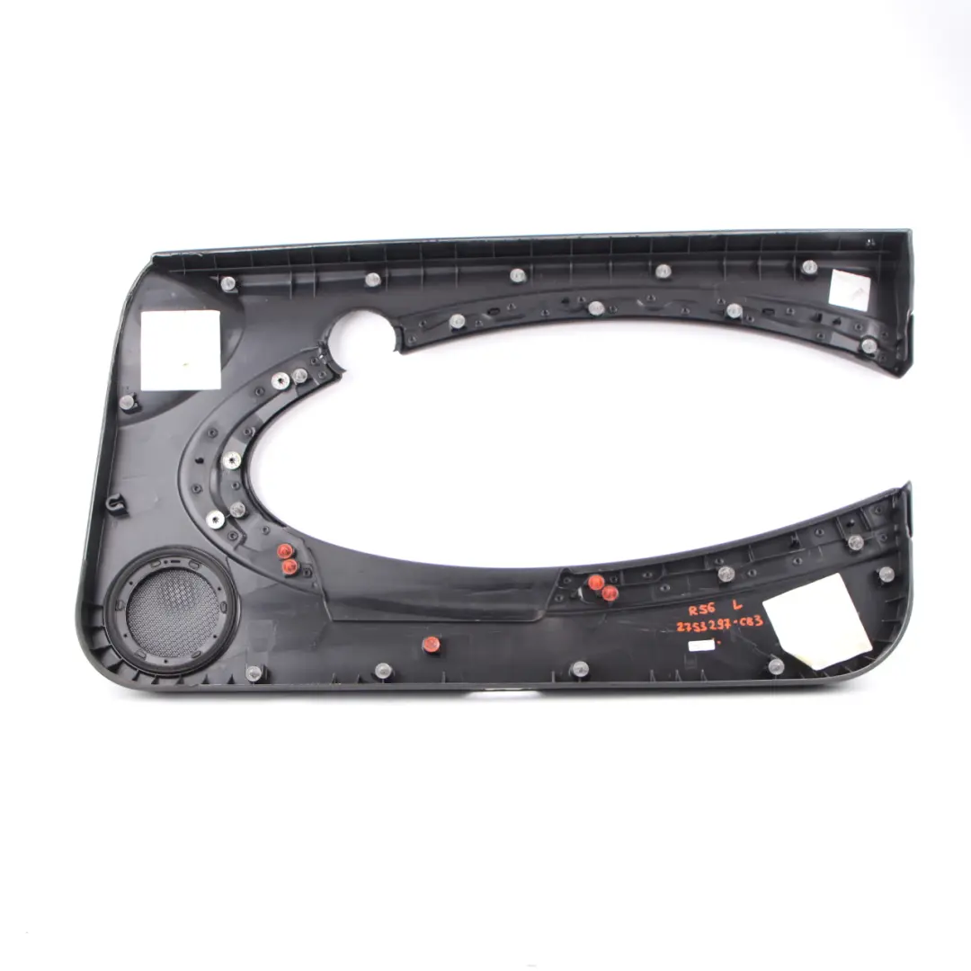 Door Card Mini R55 R56 R57 Trim Panel Left N/S Carbon Black 2753297