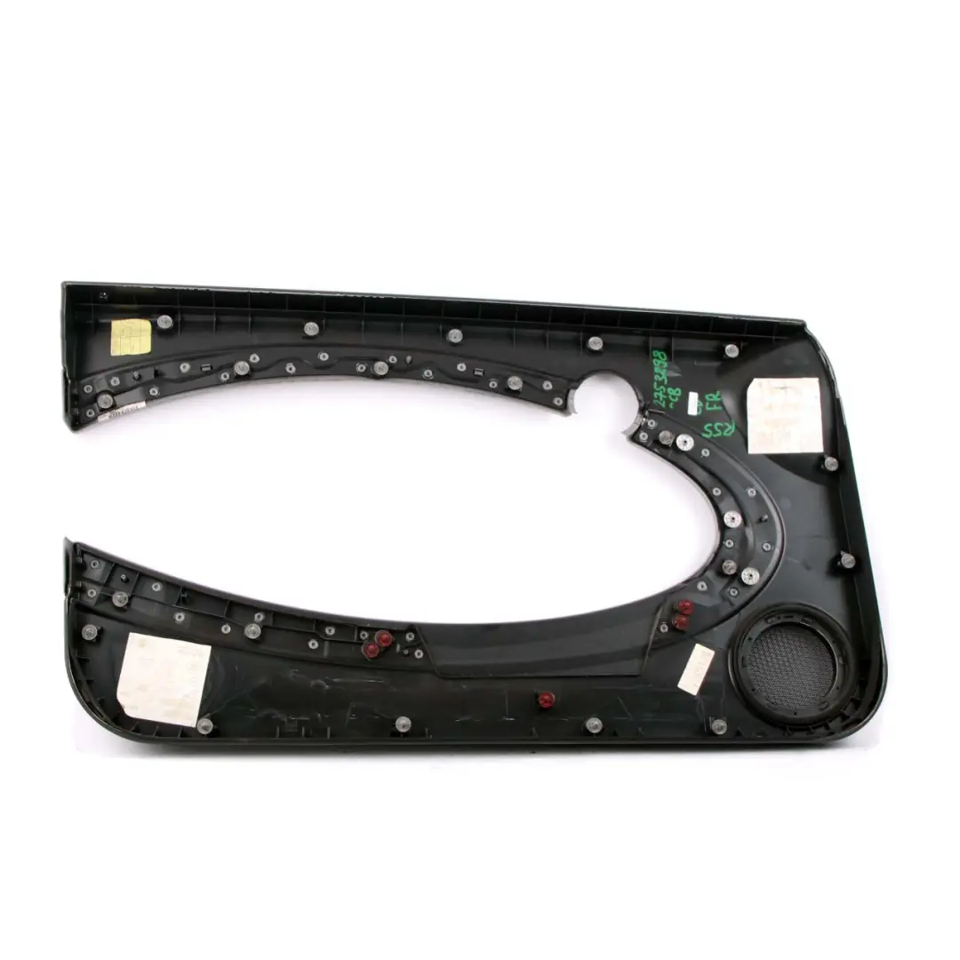 Mini Cooper R55 R56 R57 Door Card Trim Panel Right O/S Carbon Black Silver