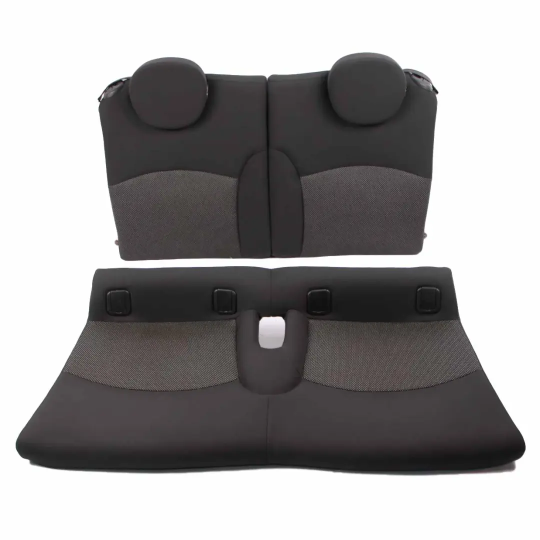 Seats Mini R57 Cooper Cloth Fabric Interior Set Front Rear Seat Carbon Black