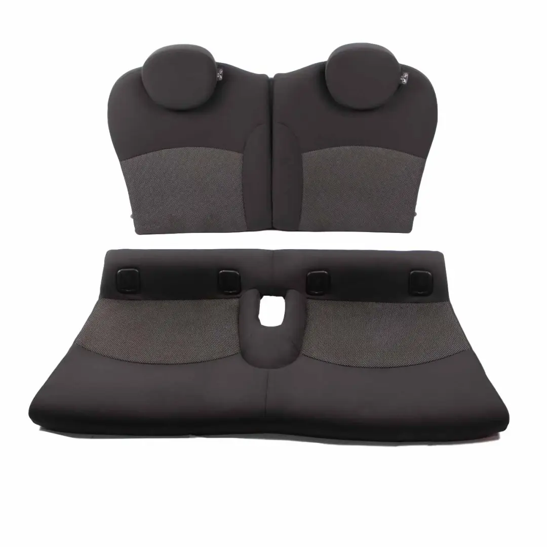 Seats Mini R56 Cooper Cloth Fabric Interior Set Front Rear Seat Carbon Black