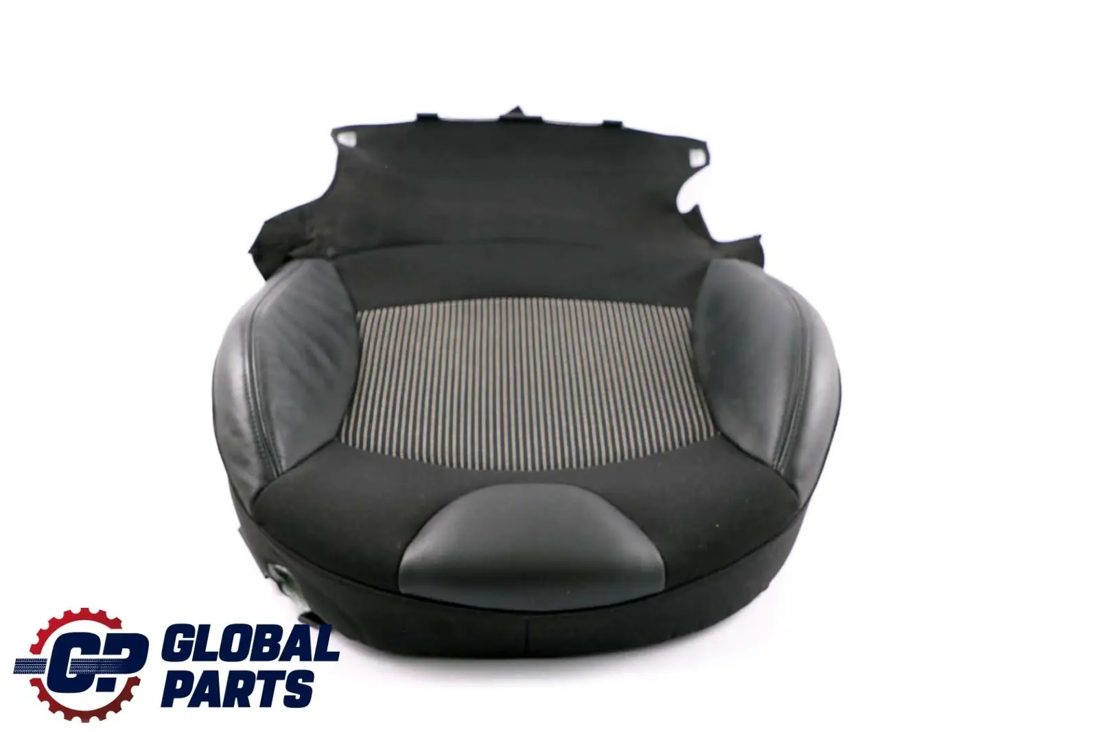 Mini Cooper R55 R56 R57 Front Right O/S Sport Seat Cover Half Leather Black