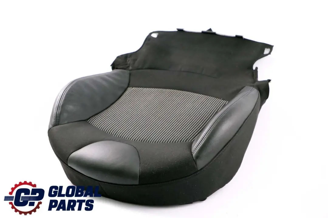 Mini Cooper R55 R56 R57 Front Right O/S Sport Seat Cover Half Leather Black