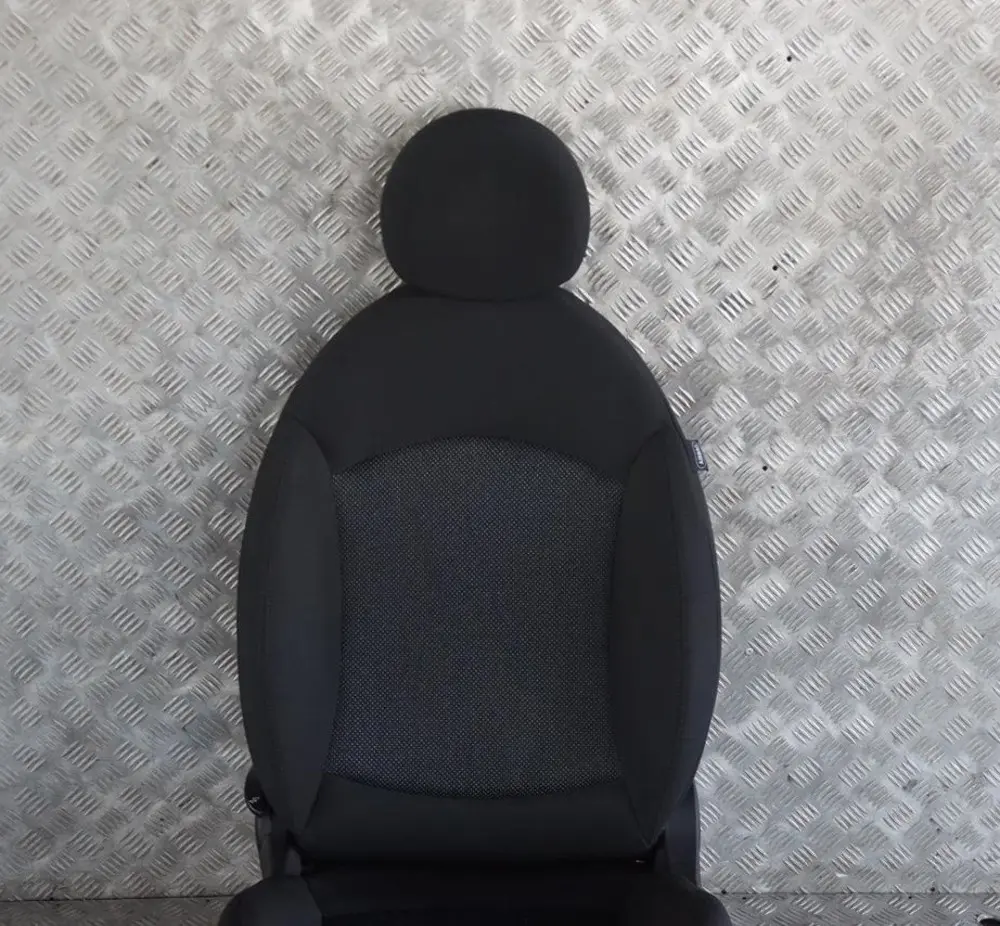 MINI Cooper One R56 Heated Sport Cloth Fabric Carbon Black Front Left Seat N/S