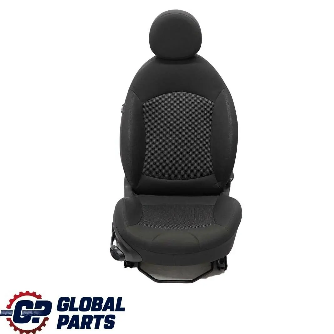 Mini Cooper One R55 R56 Sport Tela Carbono Negro Asiento Delantero Derecho 