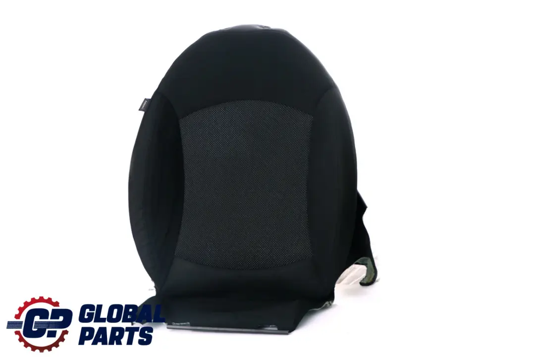 BMW Mini R55 R56 R57 Front Right O/S Sport Seat Backrest Cloth Fabric Black