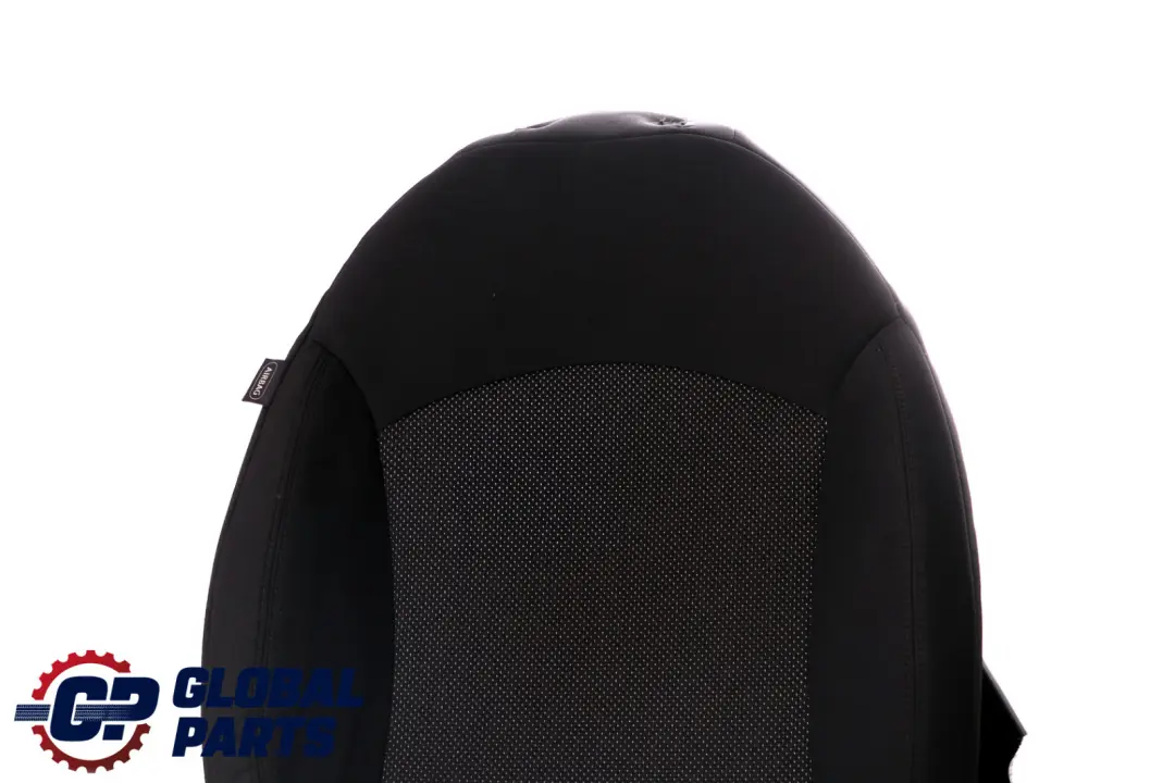 BMW Mini R55 R56 R57 Front Right O/S Sport Seat Backrest Cloth Fabric Black