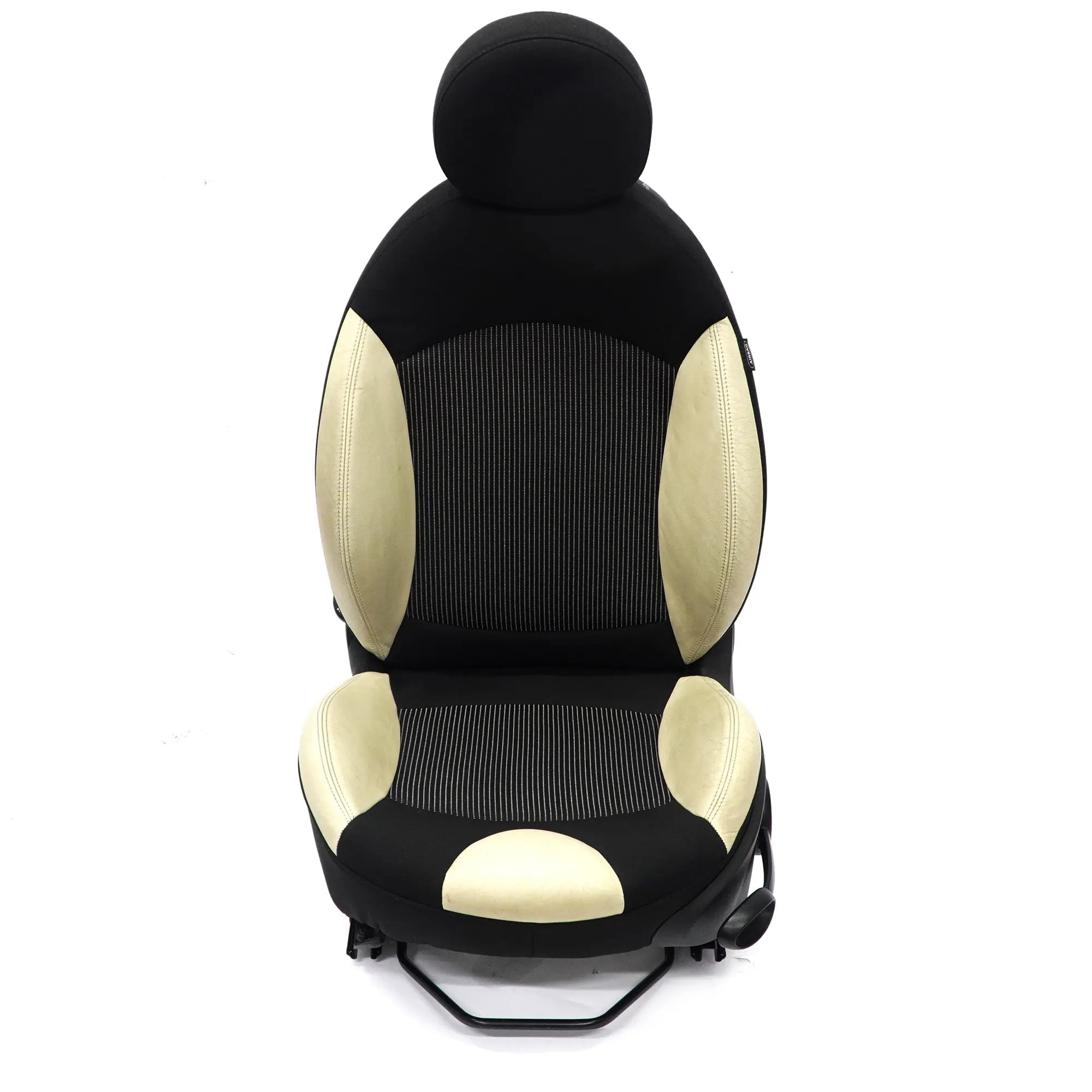 Asiento Delantero MINI R55 R56 R57 Izquierdo Sport Cloth Cream White Leather Ray