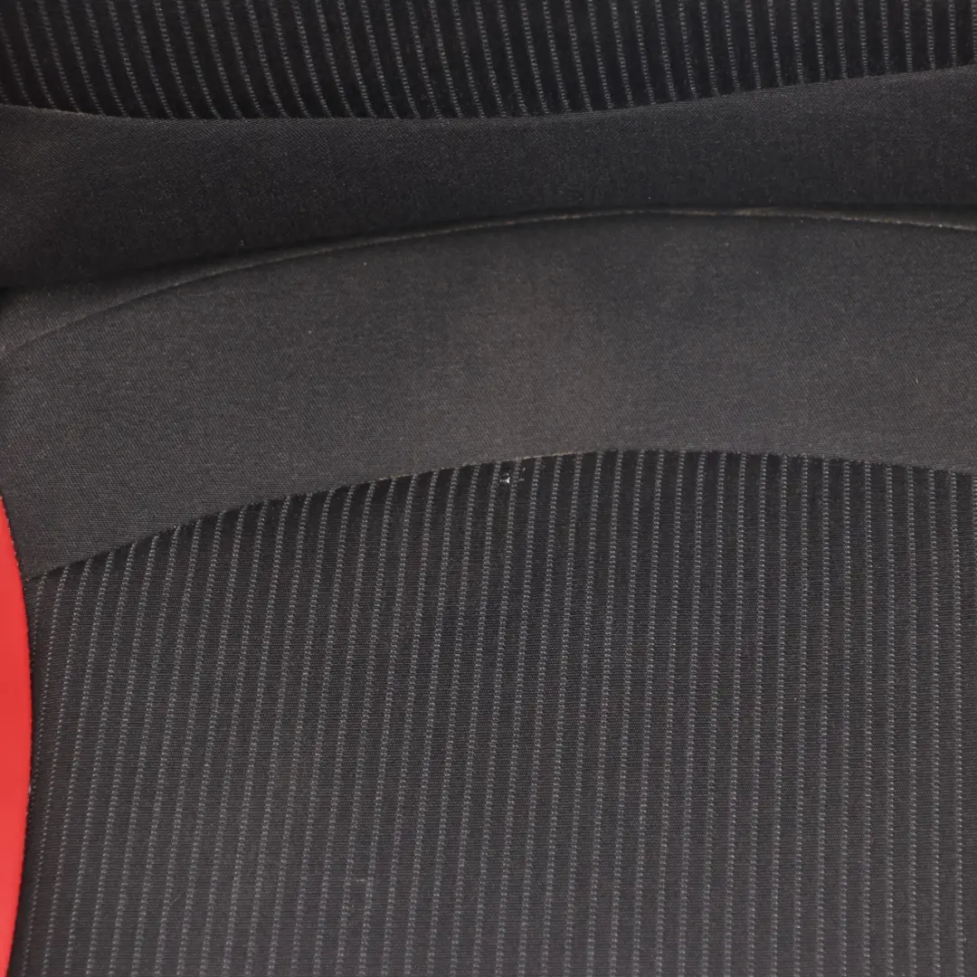 Mini R55 R56 Front Seat Left N/S Sport Seat Cloth Fabric Red Leather Heated