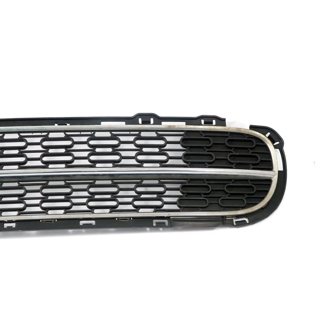 Mini Cooper R55 R56 LCI Trim Front Bumper Grille Grill Chrome Lower Bottom