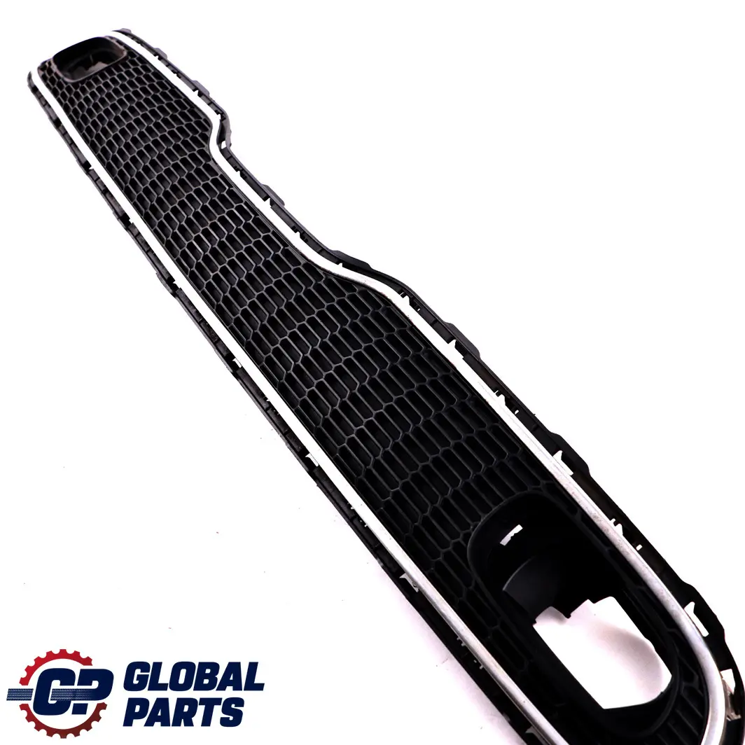 Mini Cooper S R56 R57 1 Rear Bumper Trim Panel Grille Chrome Schwarz Black