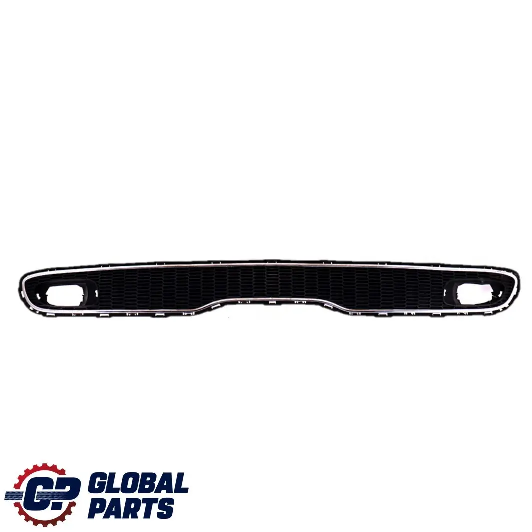 Mini Cooper S R56 R57 1 Rear Bumper Trim Panel Grille Chrome Schwarz Black