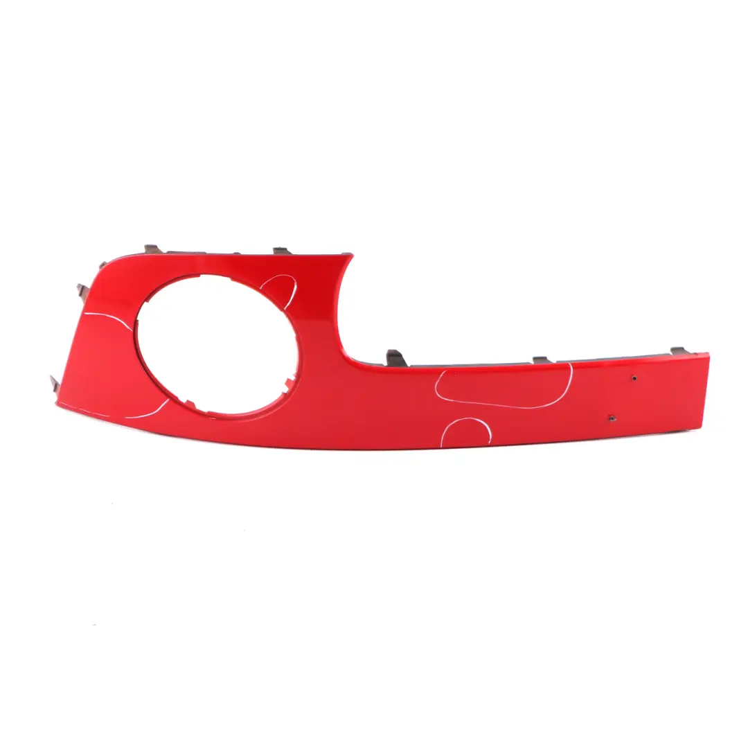 Mini Cooper R55 R56 R57 Front Bumper Trim Panel Left N/S Chili Red - 851 2753657