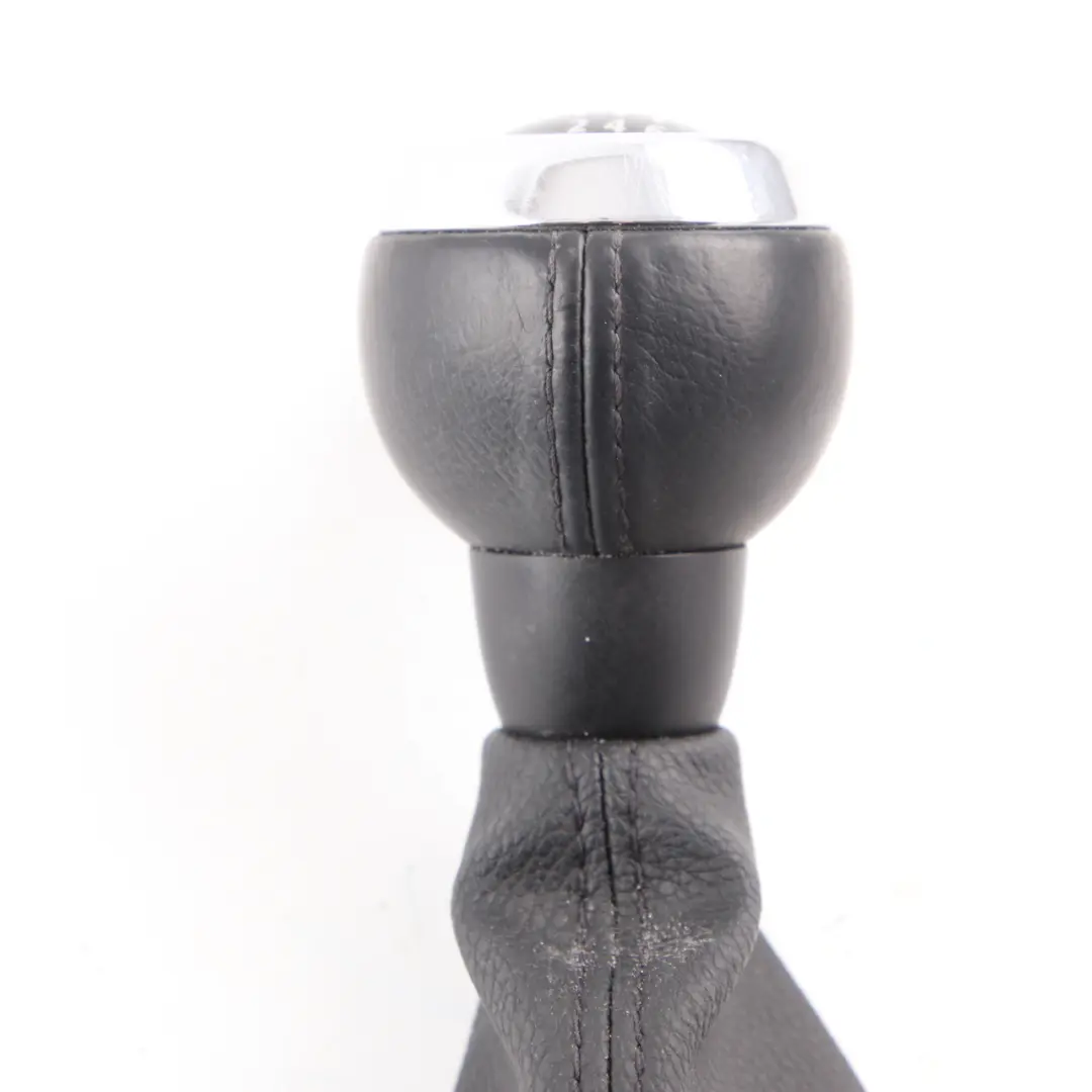 Gear Shift Knob Mini R55 R56 R57 R58 6-Speed Gaiter Leather Black