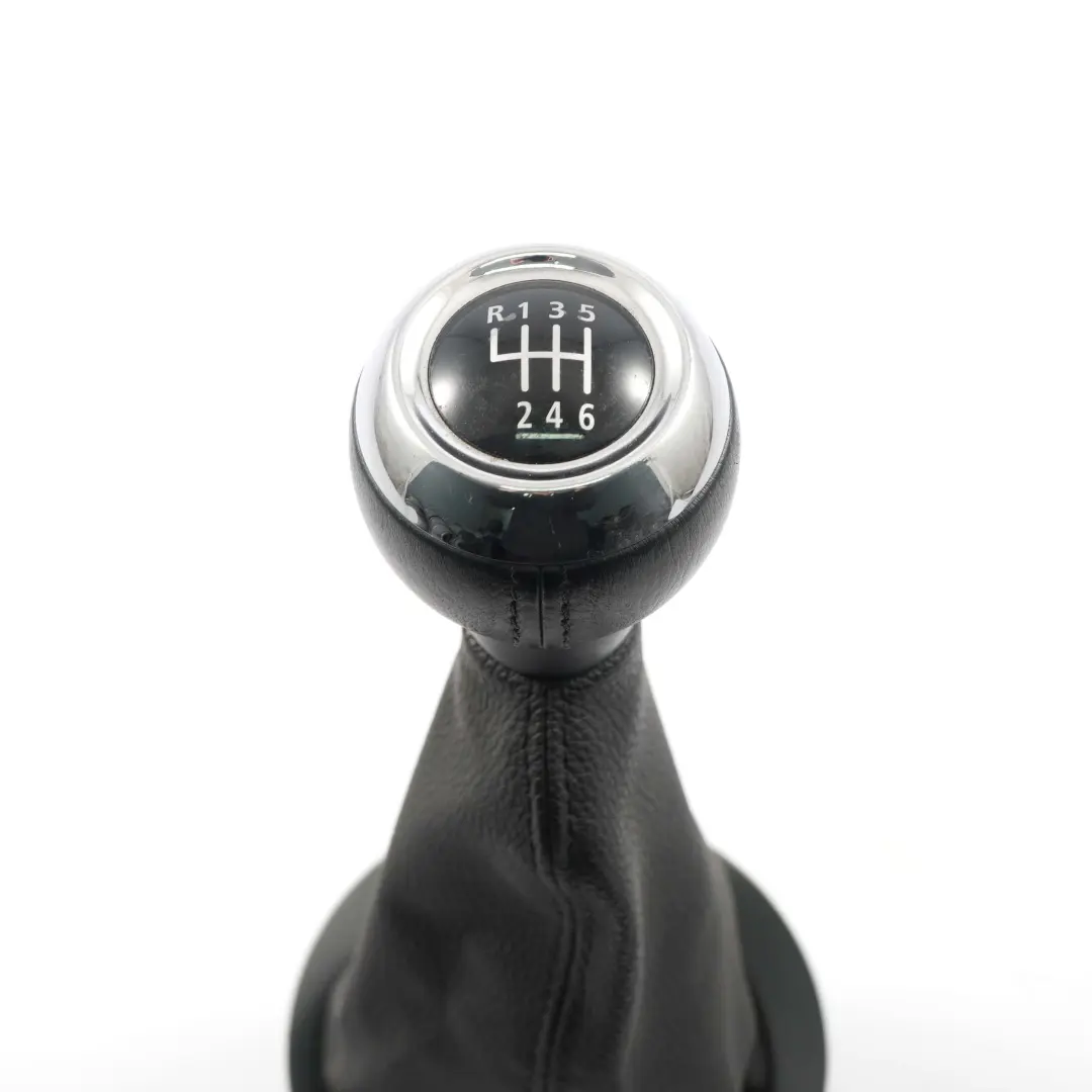 Mini Cooper 3 R55 R56 R57 R58 Gear Shift Knob Gaiter Cover Leather Black