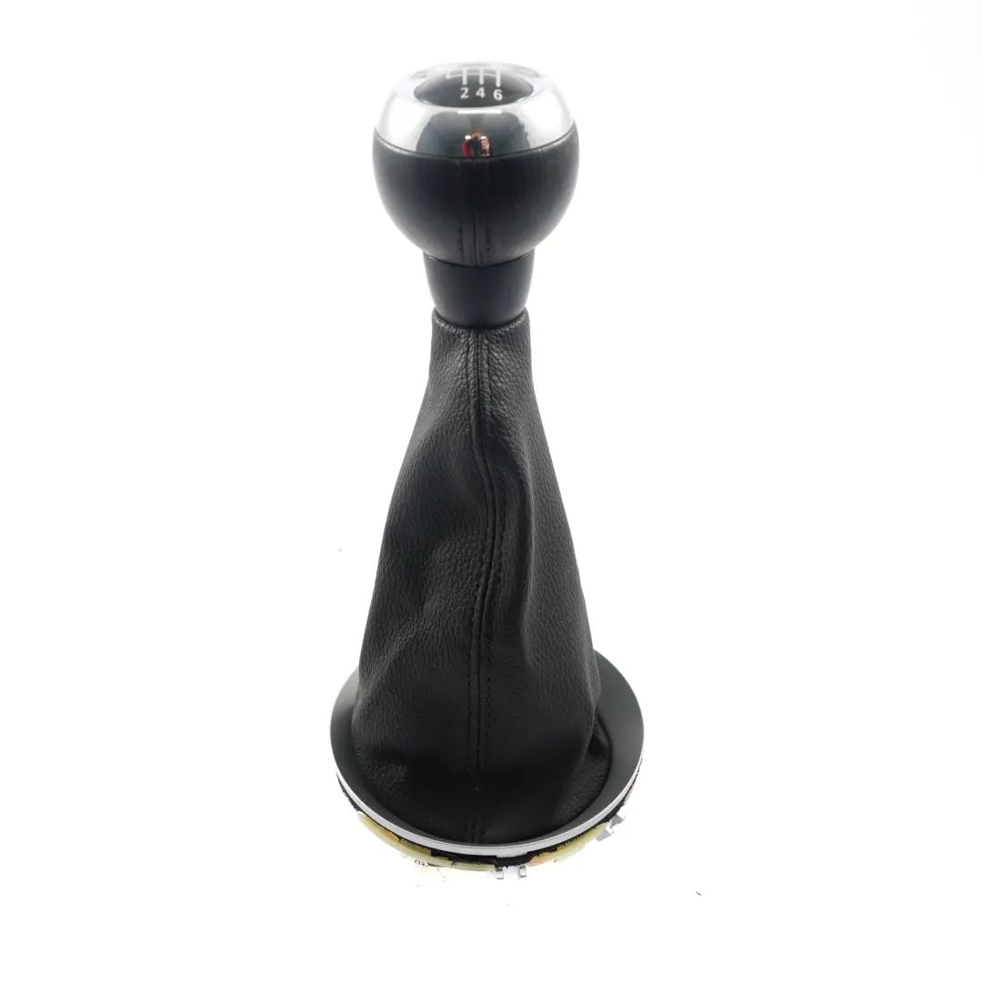 Mini Cooper 3 R55 R56 R57 R58 Gear Shift Knob Gaiter Cover Leather Black