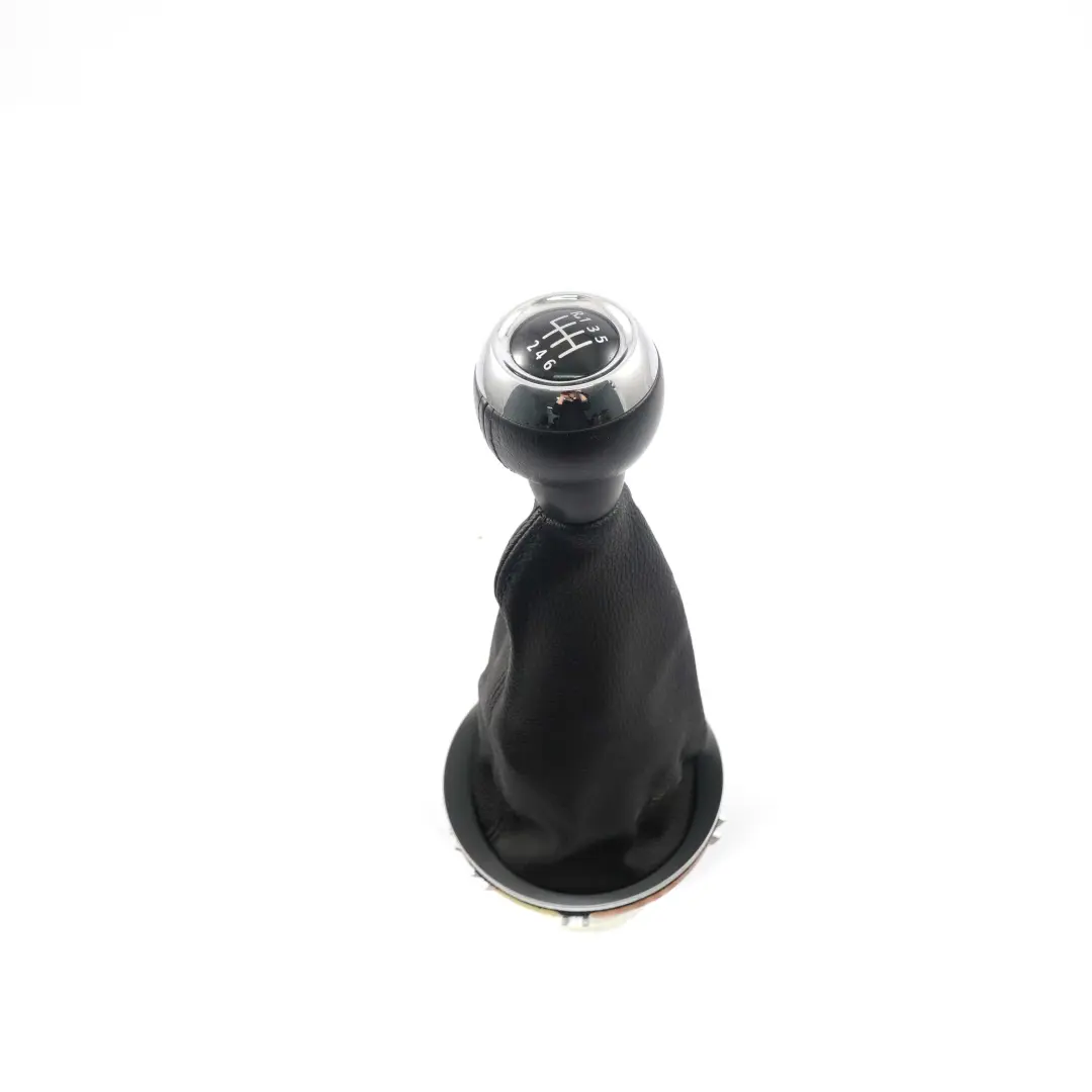 Mini Cooper 3 R55 R56 R57 R58 Gear Shift Knob Gaiter Cover Leather Black