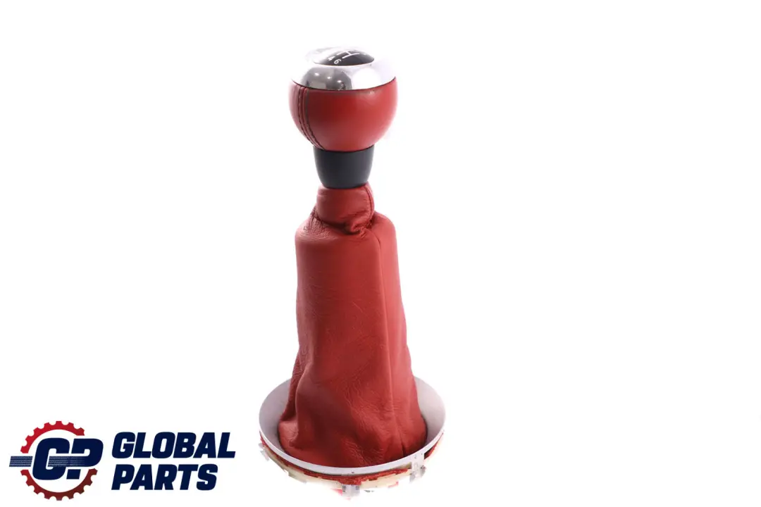 BMW Mini Cooper R55 R56 R57 R58 6-Speed Gear Shift Knob Gaiter Red 2753784