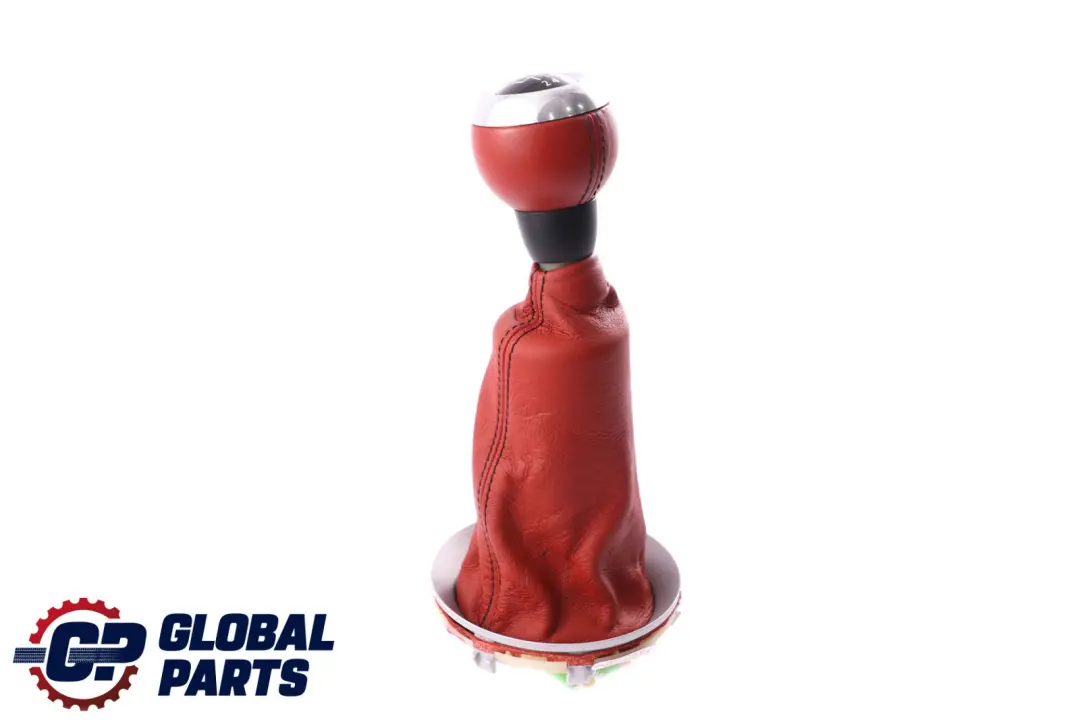 BMW Mini Cooper R55 R56 R57 R58 6-Speed Gear Shift Knob Gaiter Red 2753784