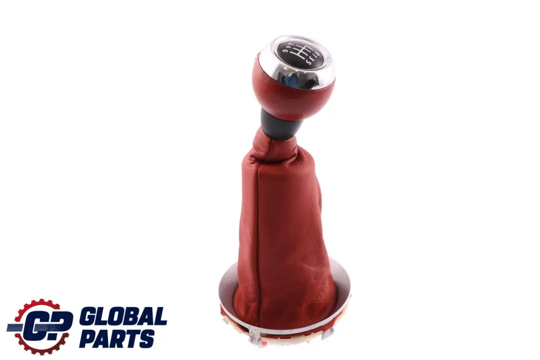 BMW Mini Cooper R55 R56 R57 R58 6-Speed Gear Shift Knob Gaiter Red 2753784