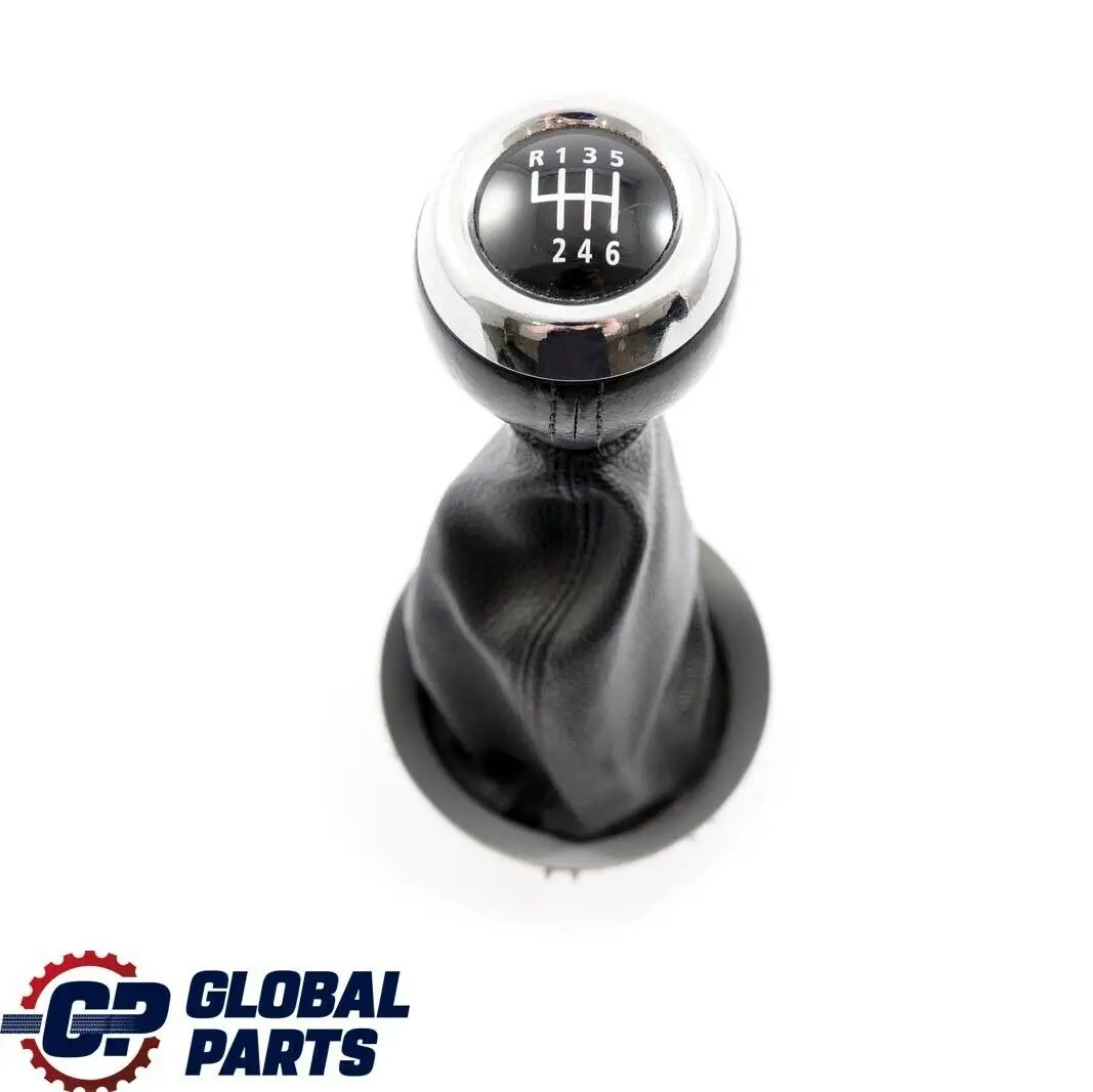 BMW Mini Cooper R55 R56 R57 R58 6-Speed Gear Shift Knob Gaiter Leather Black