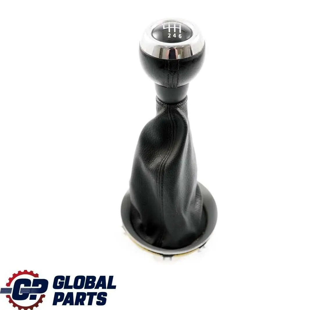 BMW Mini Cooper R55 R56 R57 R58 6-Speed Gear Shift Knob Gaiter Leather Black