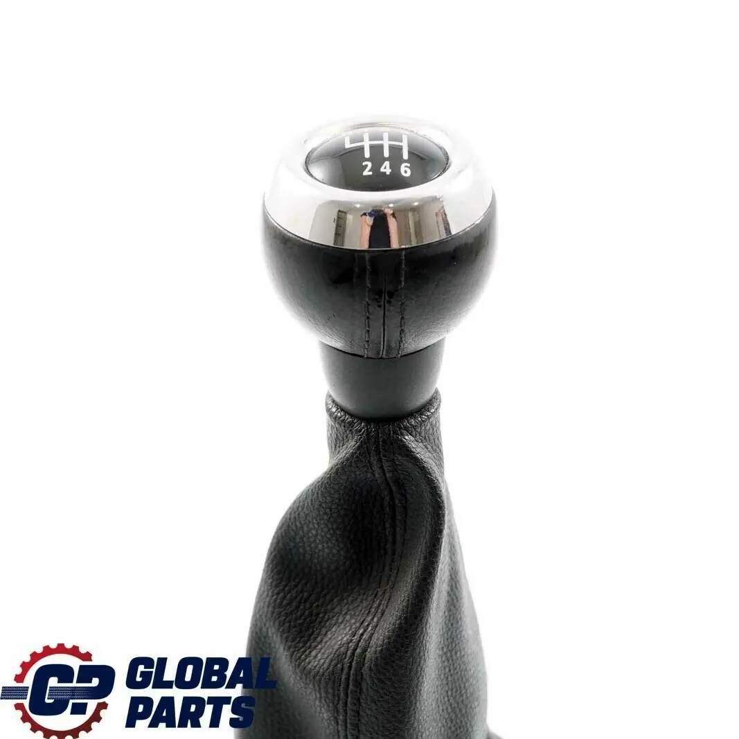 BMW Mini Cooper R55 R56 R57 R58 6-Speed Gear Shift Knob Gaiter Leather Black