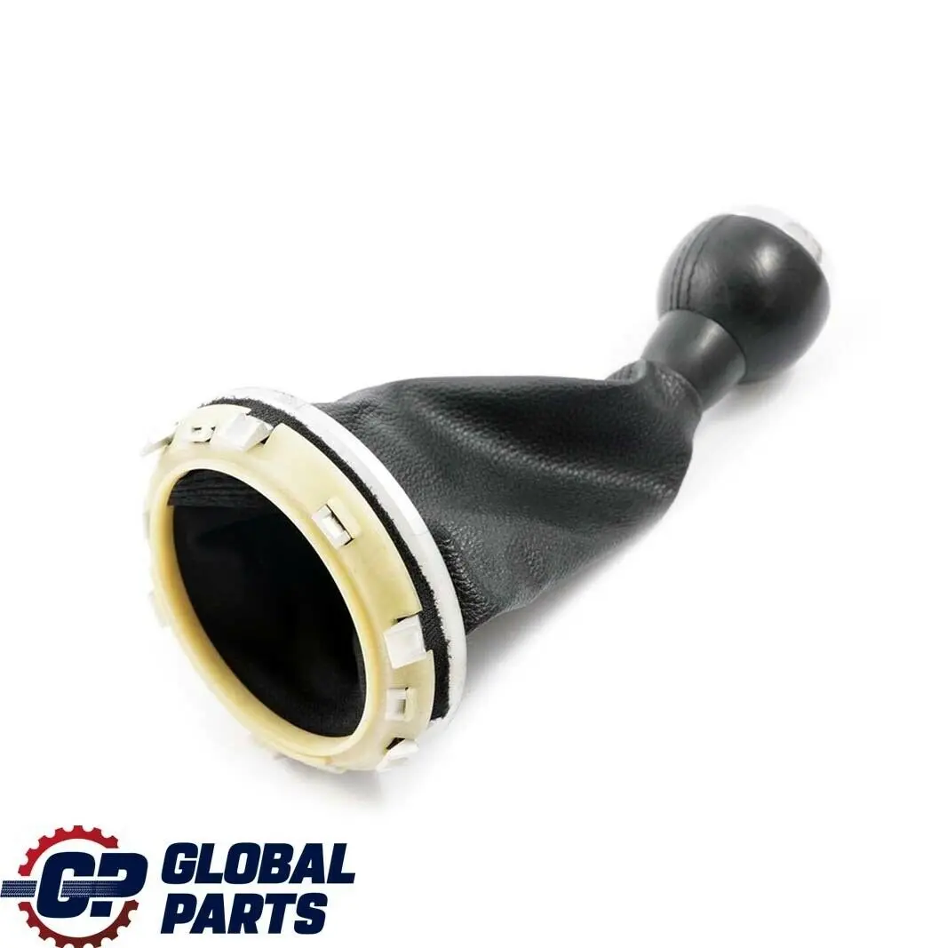 BMW Mini Cooper R55 R56 R57 R58 6-Speed Gear Shift Knob Gaiter Leather Black