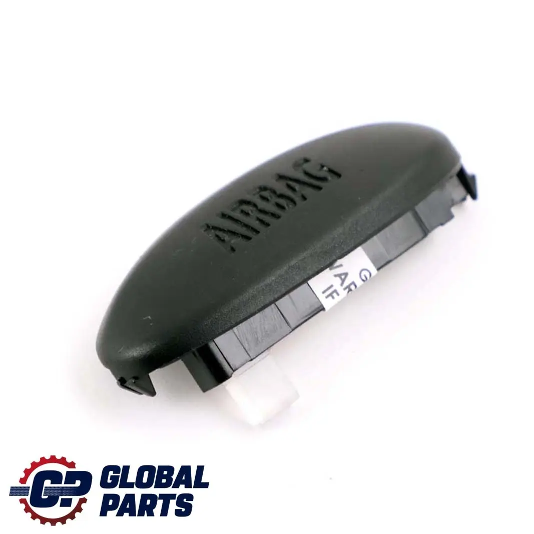 Mini Cooper One R55 R56 Parte superior derecha B-Pilar Airbag Tapa Carbono Negro