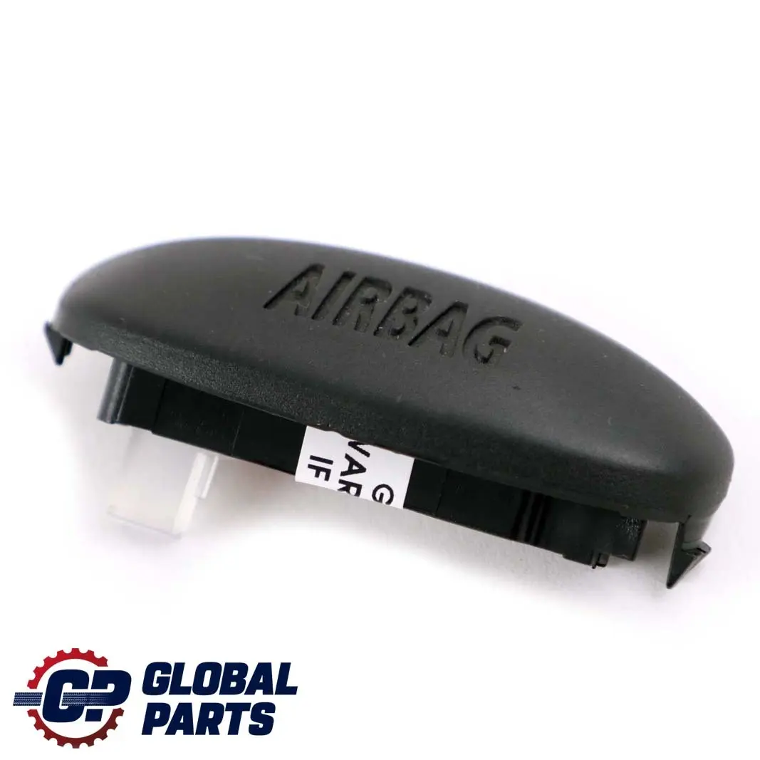 Mini Cooper One R55 R56 Parte superior derecha B-Pilar Airbag Tapa Carbono Negro