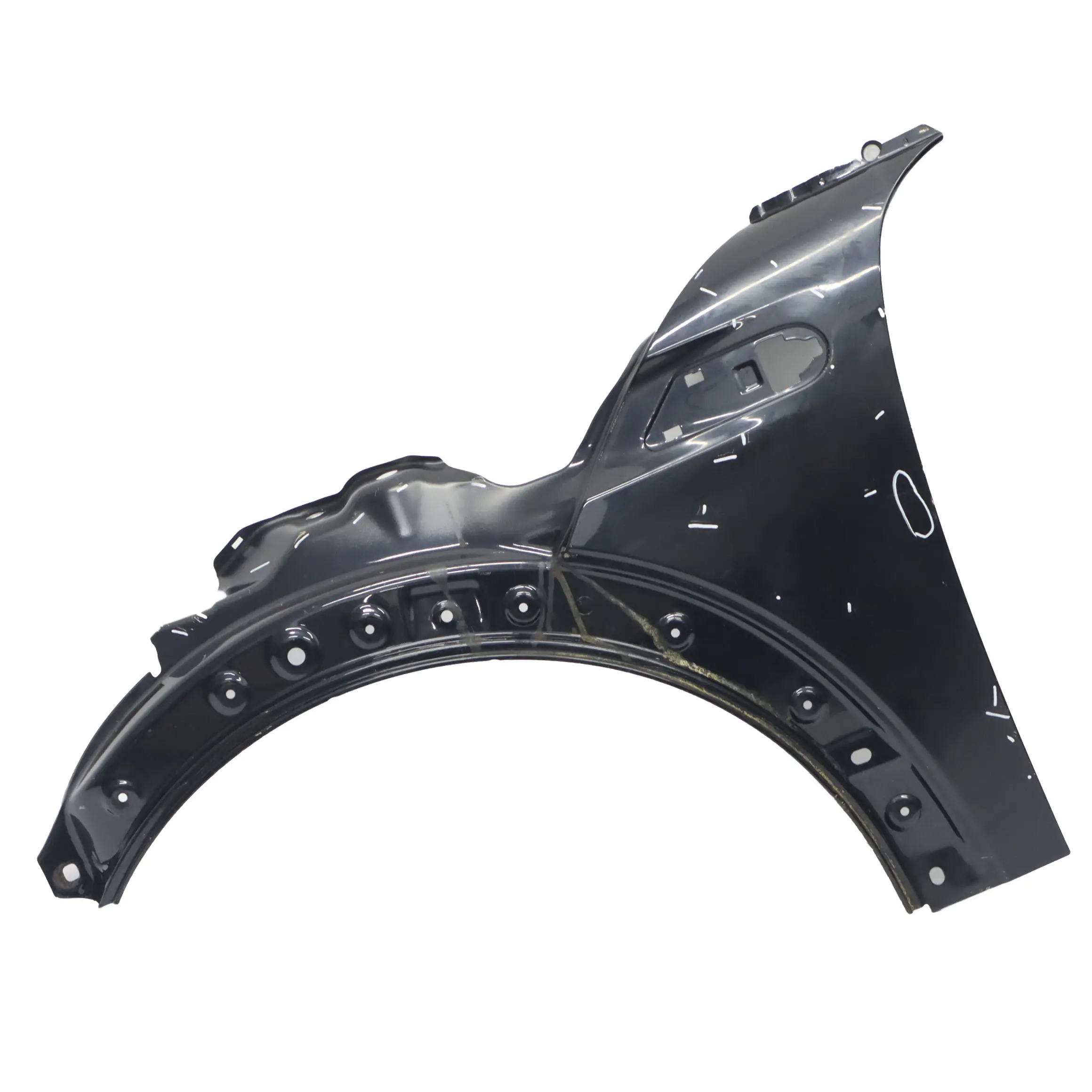 Mini R55 R56 R57 R58 Side Panel Front Left Wing N/S Astro Black Metallic - A25