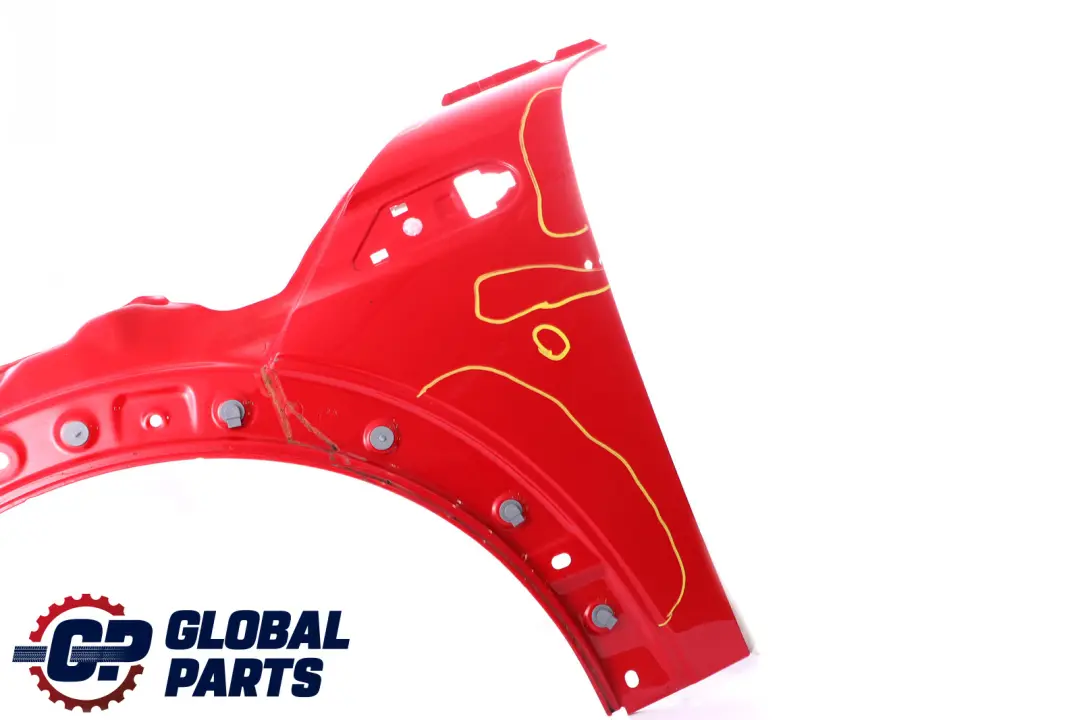 BMW MINI R55 R56 R57 R58 R59 LCI Seitenwand vorne links Kotflügel Chili Red 851