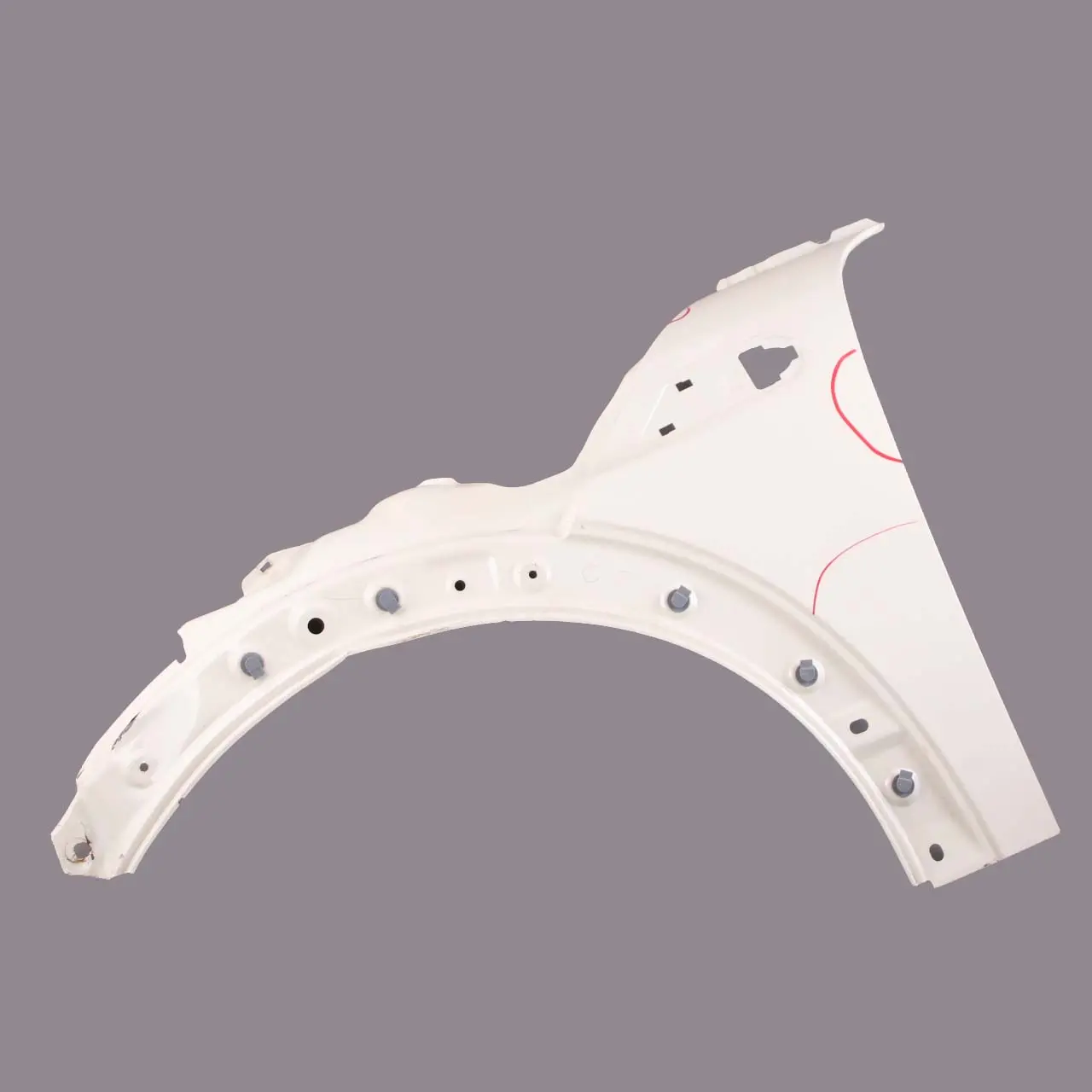 Mini Cooper R55 R56 R57 Side Panel Front Left Wing N/S Pepper White - 850