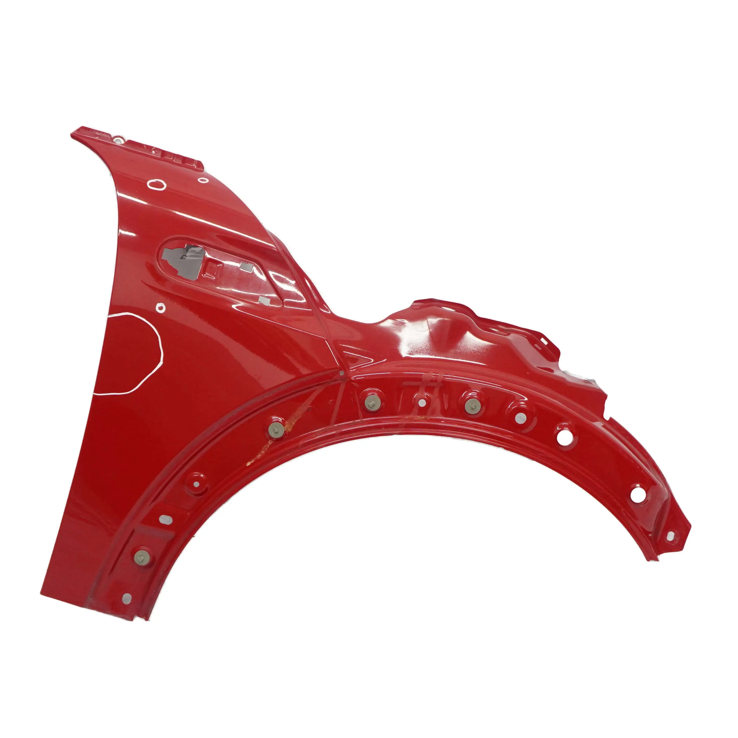 Mini R55 R56 R57 R58 R59 Panneau Laterale avant Droit Garde-Boue Chili Red 851