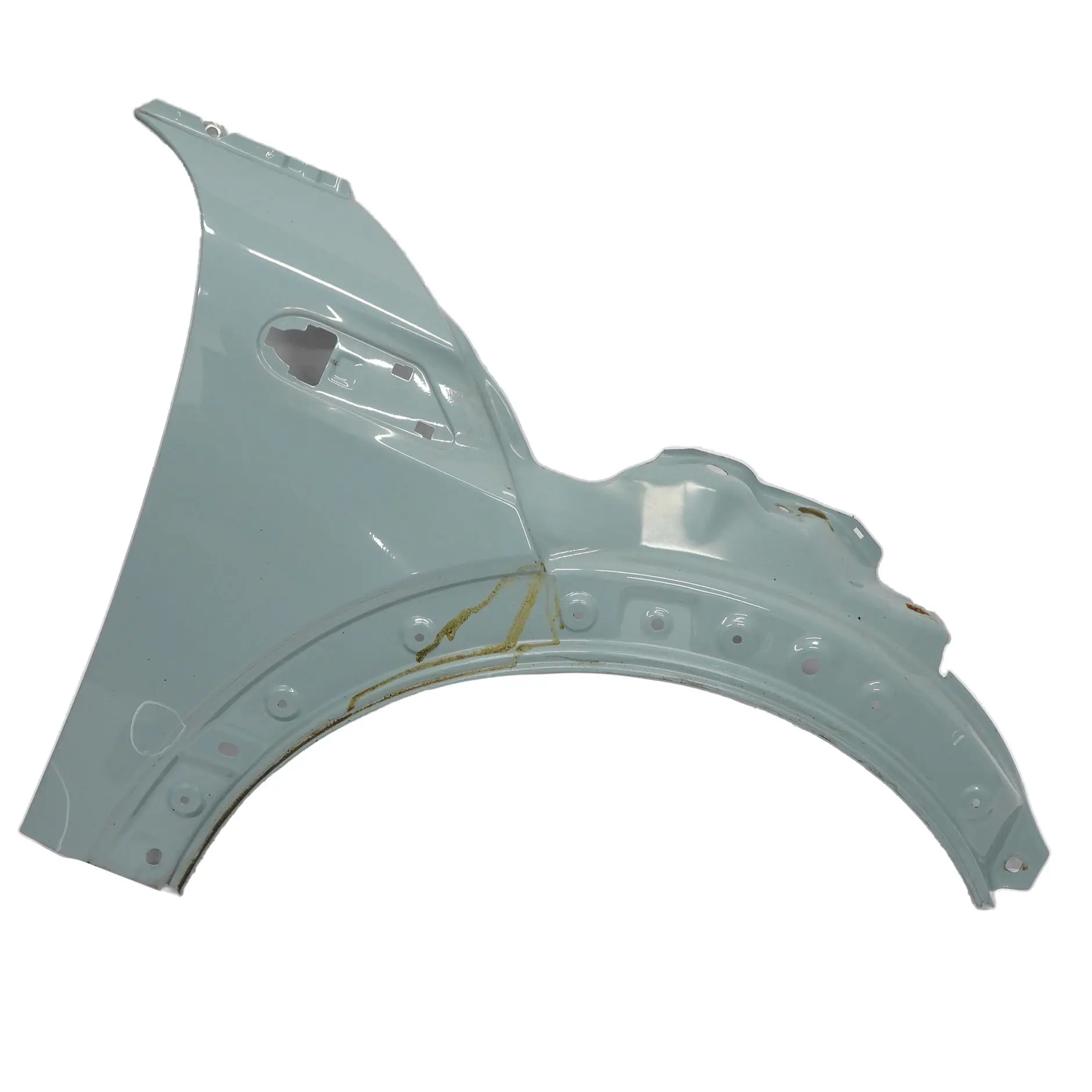 Mini R56 Side Wing Panel Front Right O/S Cover R55 Ice Blue - B28