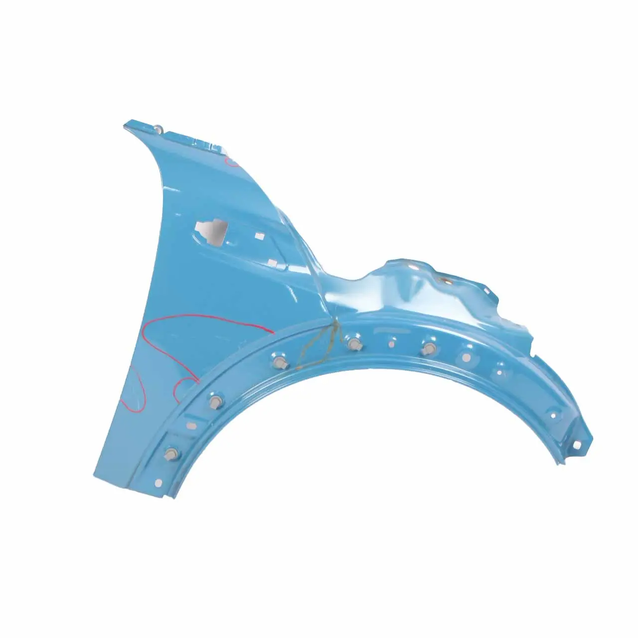 Mini R56 Side Wing Panel Front Right O/S Fender R55 R57 Kite Blue Metallic - B48