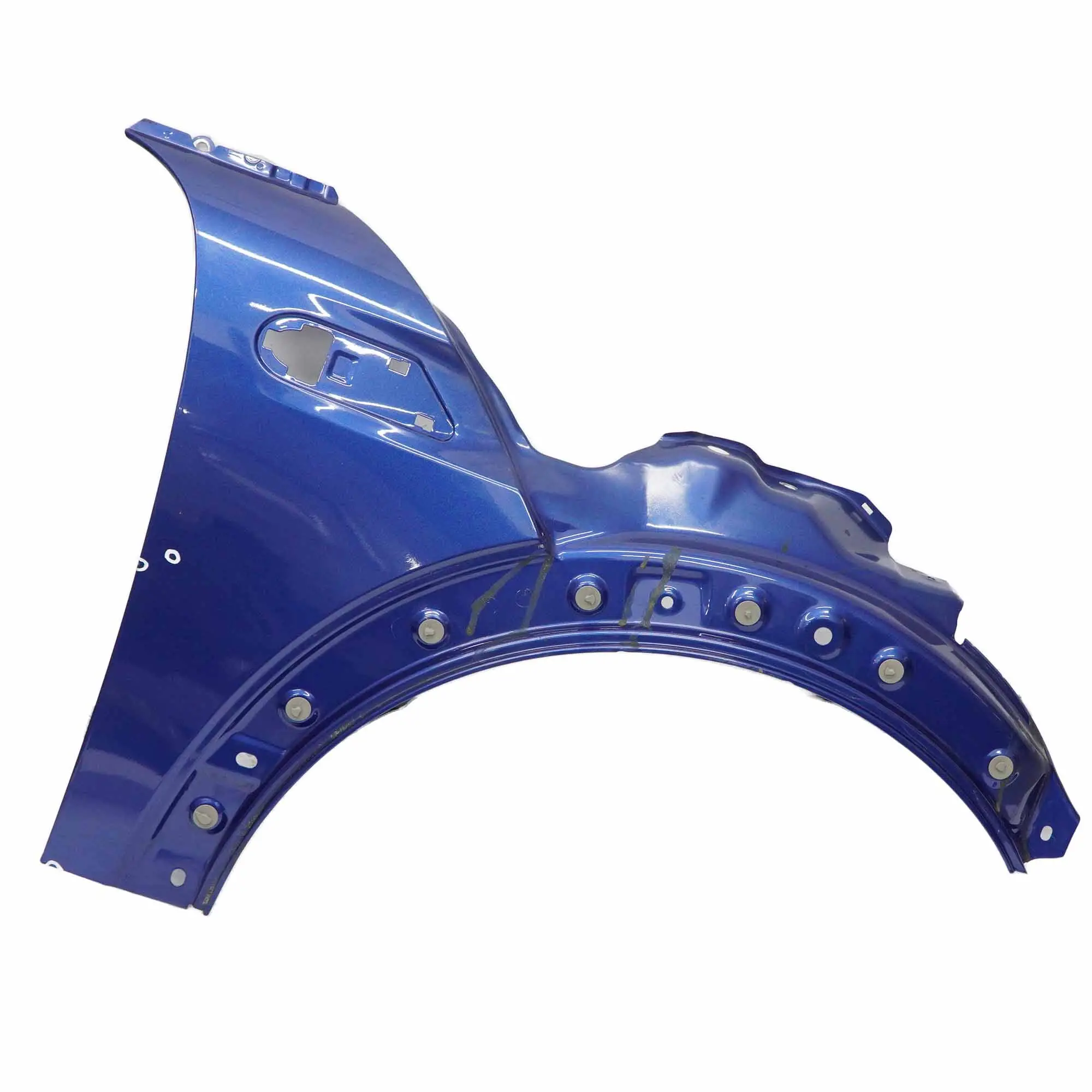 Mini Cooper R55 R56 R57 Side Panel Front Right Wing O/S Lightning Blue - A63