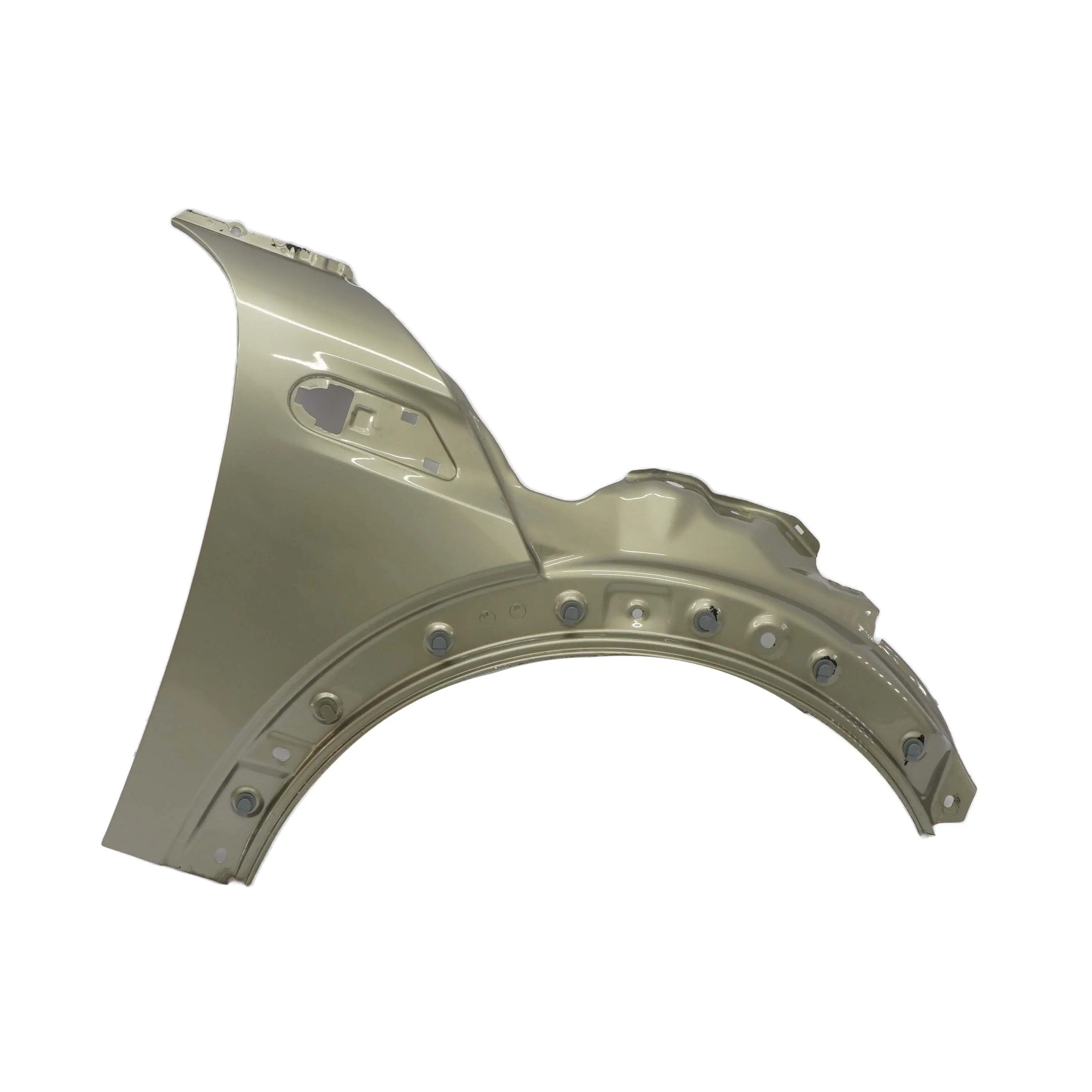 Side Wing Panel Mini R55 R56 Front Right O/S Fender Sparkling Silver - A60