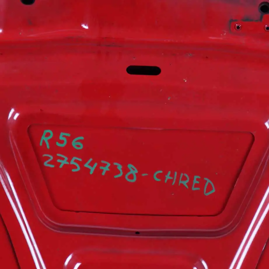 Hood Bonnet Mini R55 R56 R57 Engine Covering Panel Chili Red - 851