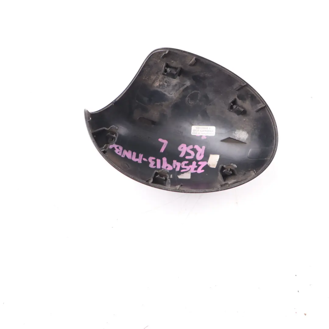 Mini Cooper R55 R56 Cover Cap Casing Left Wing Mirror N/S Midnight Black