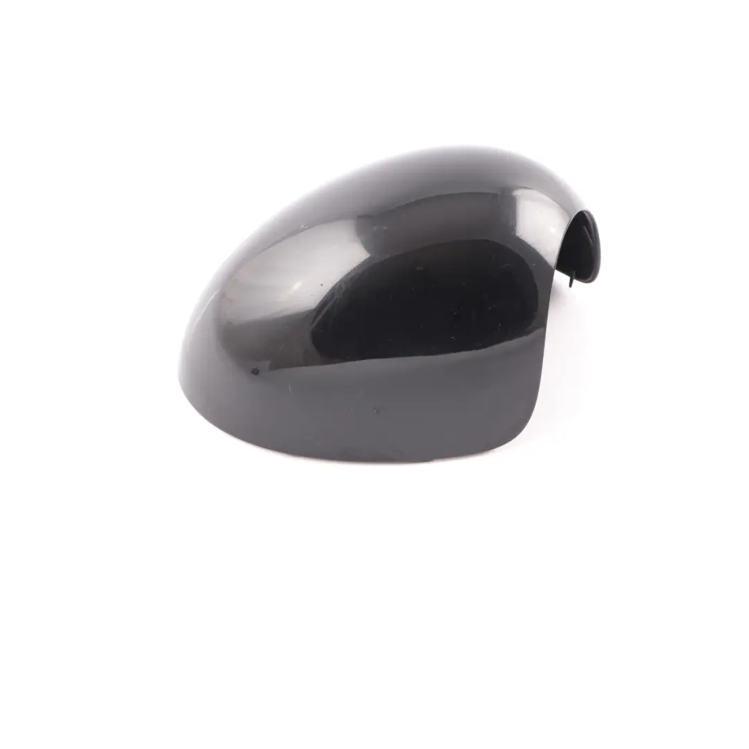 Wing Mirror Cover Mini R55 R56 R60 Cap Casing Right O/S Absolute Black Metallic