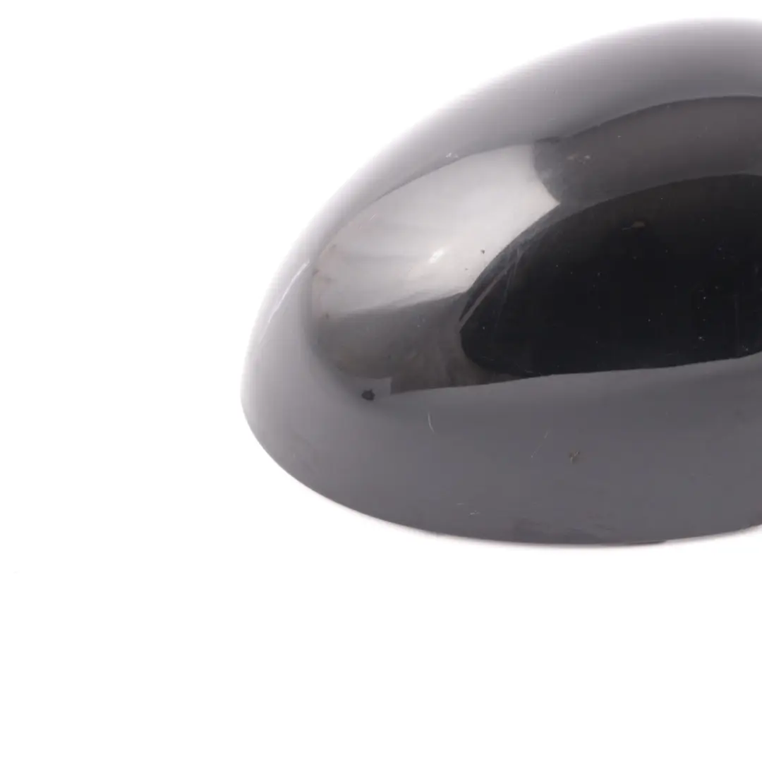 Wing Mirror Cover Mini R55 R56 R60 Cap Casing Right O/S Absolute Black Metallic