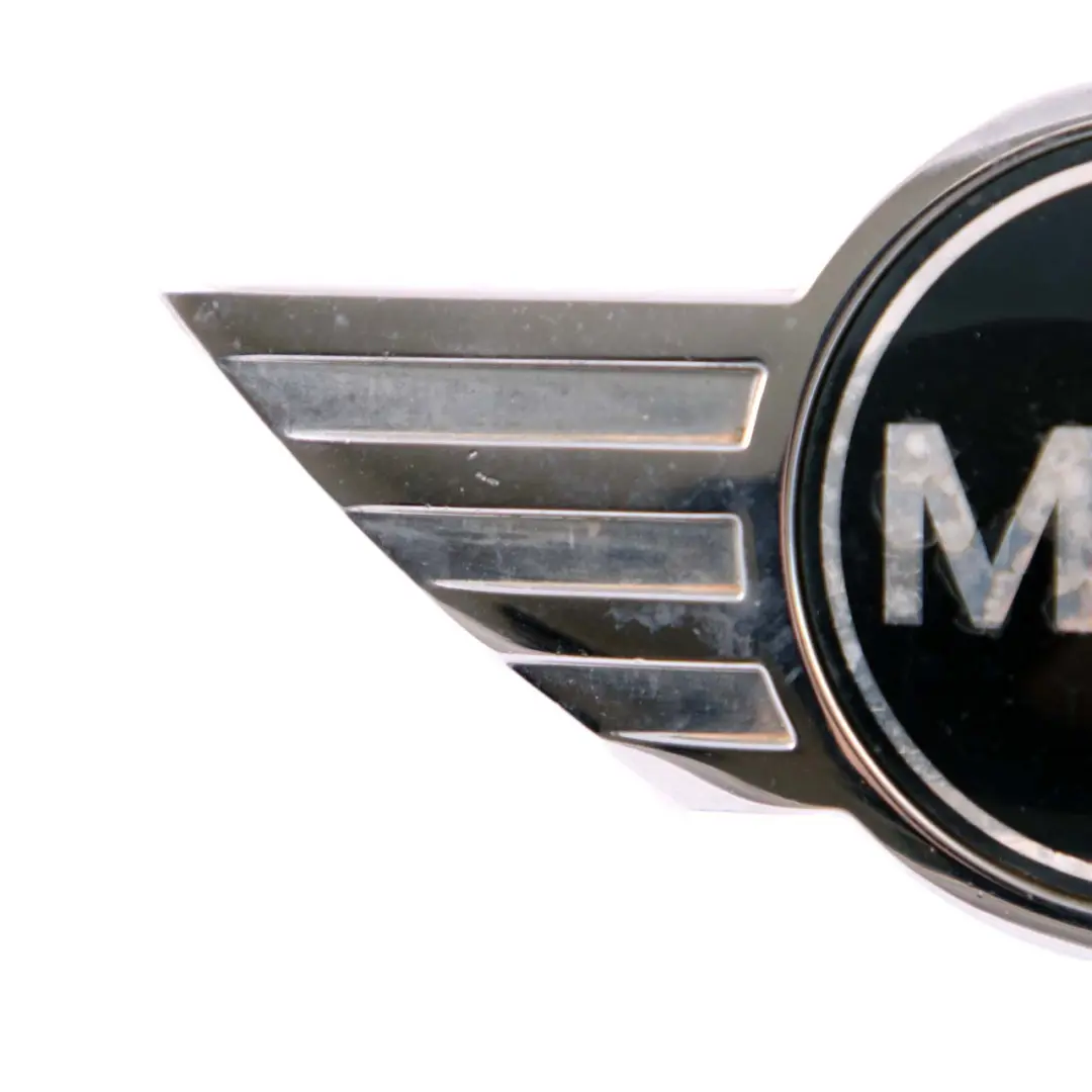 Mini Cooper One 2 R55 R56 R57 Insignia delantera Capo Emblema Logo Cromo