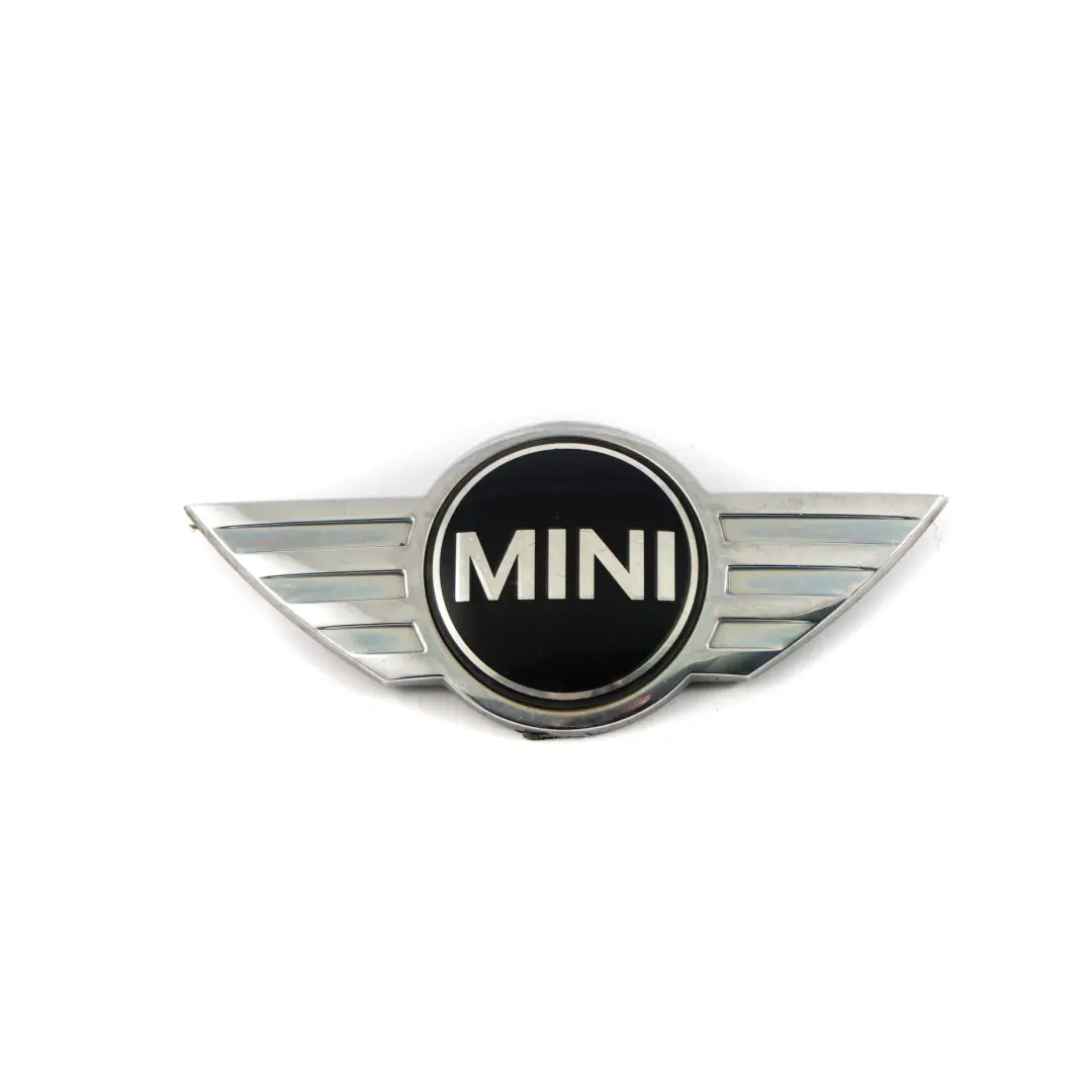 *Mini Cooper One R55 R56 R57 LCI Emblem Logo Chrom Vorne