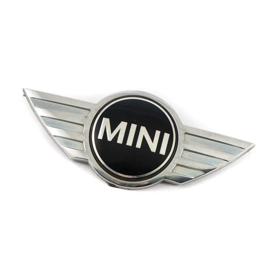 *Mini Cooper One R55 R56 R57 LCI Emblem Logo Chrom Vorne