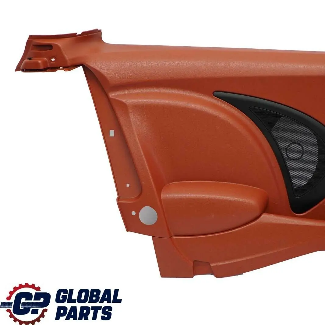 Mini Cooper One R56 Lateral Interior Trim Panel Cuarto Trasero Izquierdo Rojo