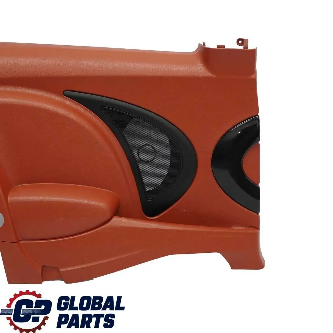 Mini R56 Rivestimento Laterale Posteriore SX Pannello Porta Redwood Rosso