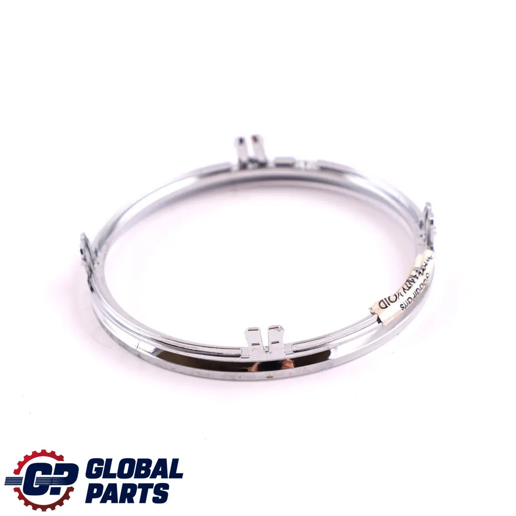 BMW Mini Cooper One R55 R56 Trim Ring Drinks Holder Front Chrome 2756166