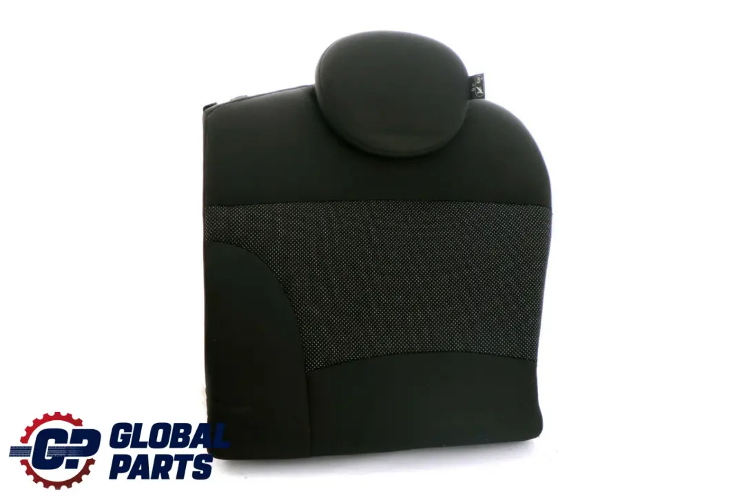 Mini Clubman R55 Trasero Izquierdo Respaldo Asiento Tela Cosmos Negro