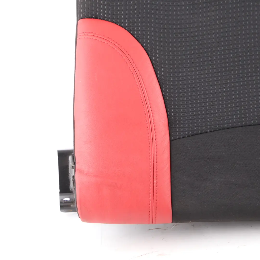 Seat Backrest Mini Clubman R55 Rear Seat Left N/S Cloth Leather Back Cover Red