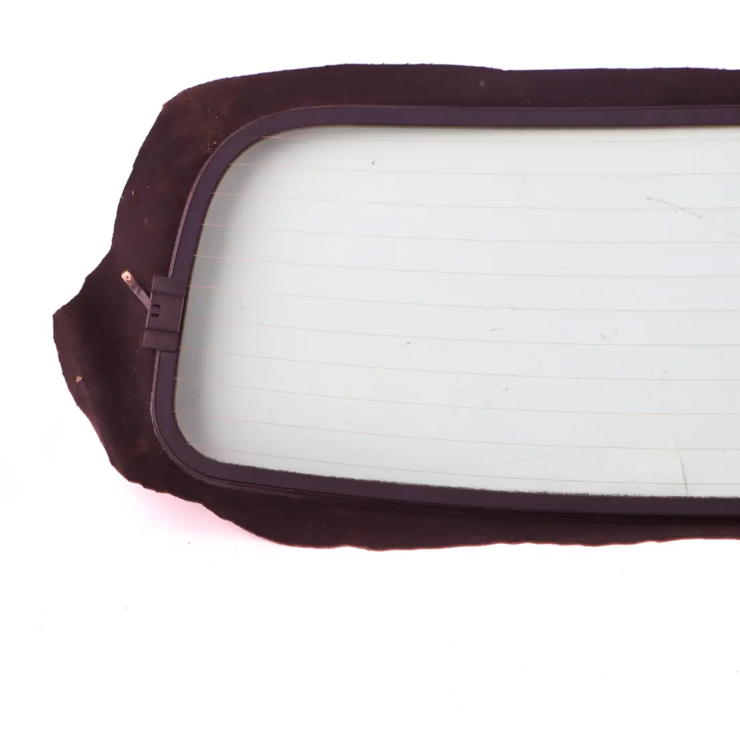 Mini Cooper R57 Cabrio Convertible Rear Window Folding Roof Glass Glazing AS2